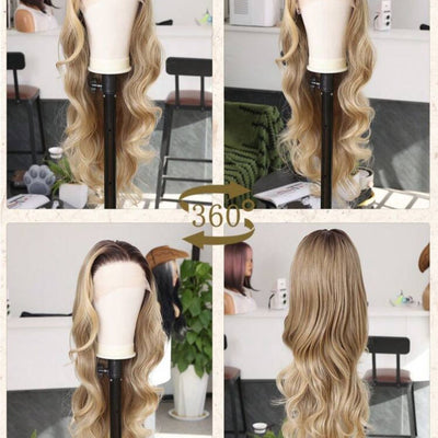 Beyonce Bombshell Wig(human blend)